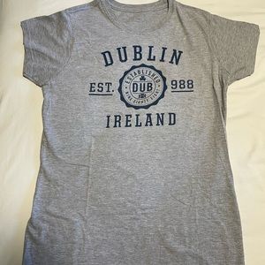 Dublin Ireland Grey T-shirt
